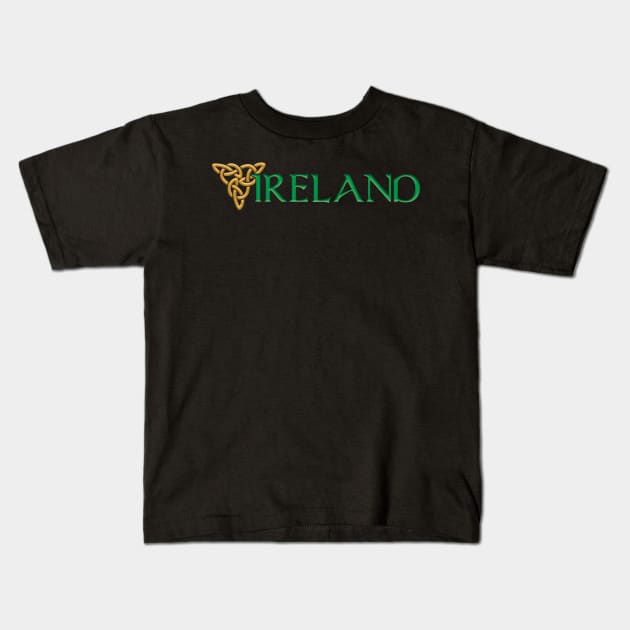 Ireland Kids T-Shirt by Miranda Nelson